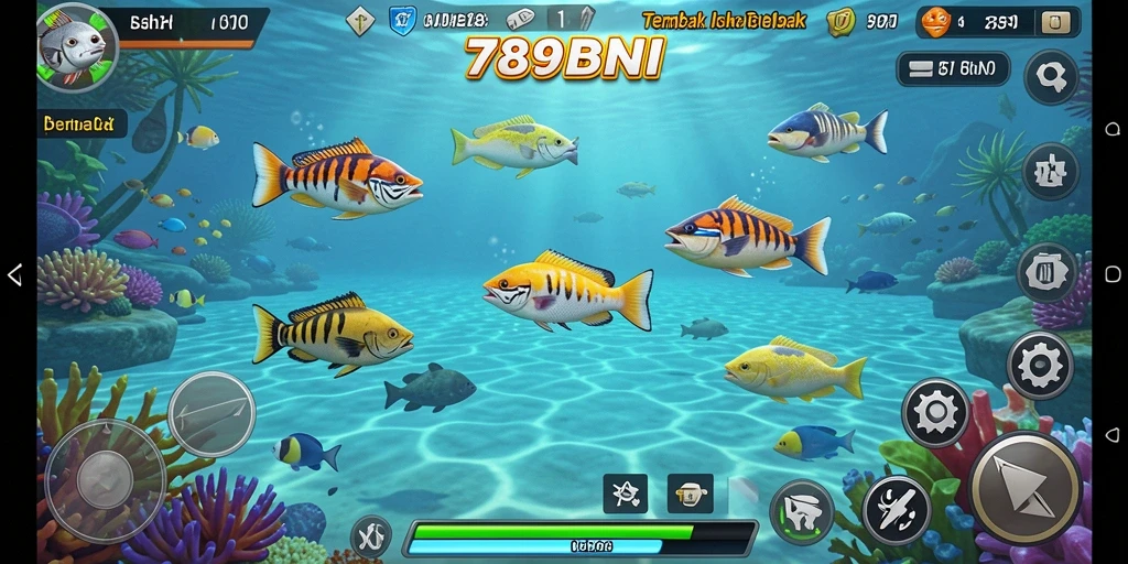 Gameplay seru Tembak Ikan di 789BNI