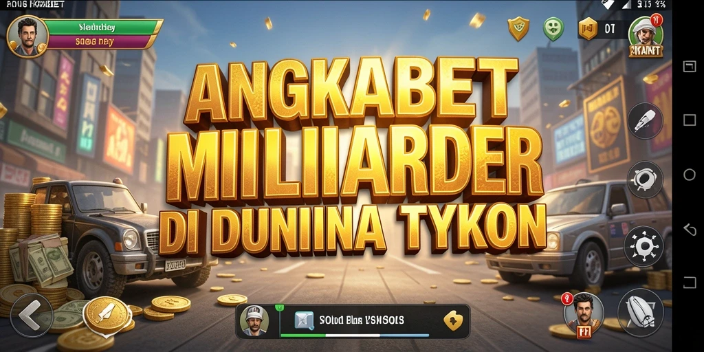 Screenshot utama dari gameplay Tycoon yang mendebarkan