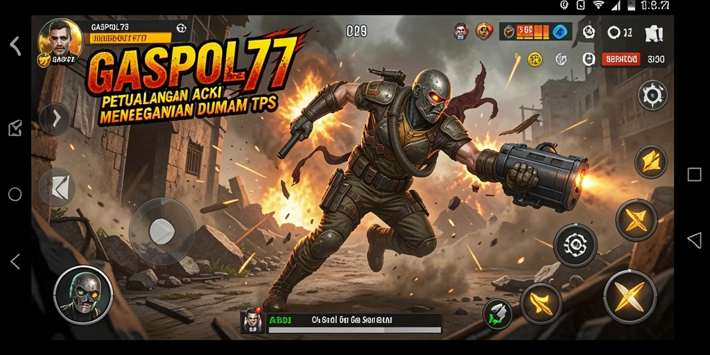 Gameplay menegangkan dalam <strong>GASPOL77</strong> yang menampilkan aksi pertempuran mendebarkan.