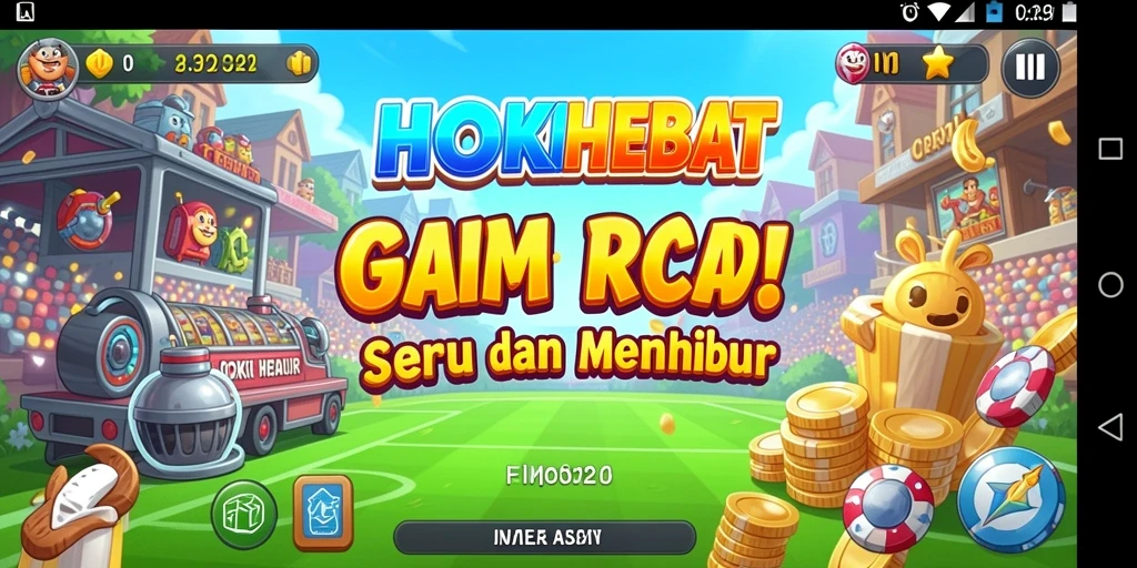Tangkapan layar HOKIHEBAT menampilkan aksi seru dalam gameplay arcade.