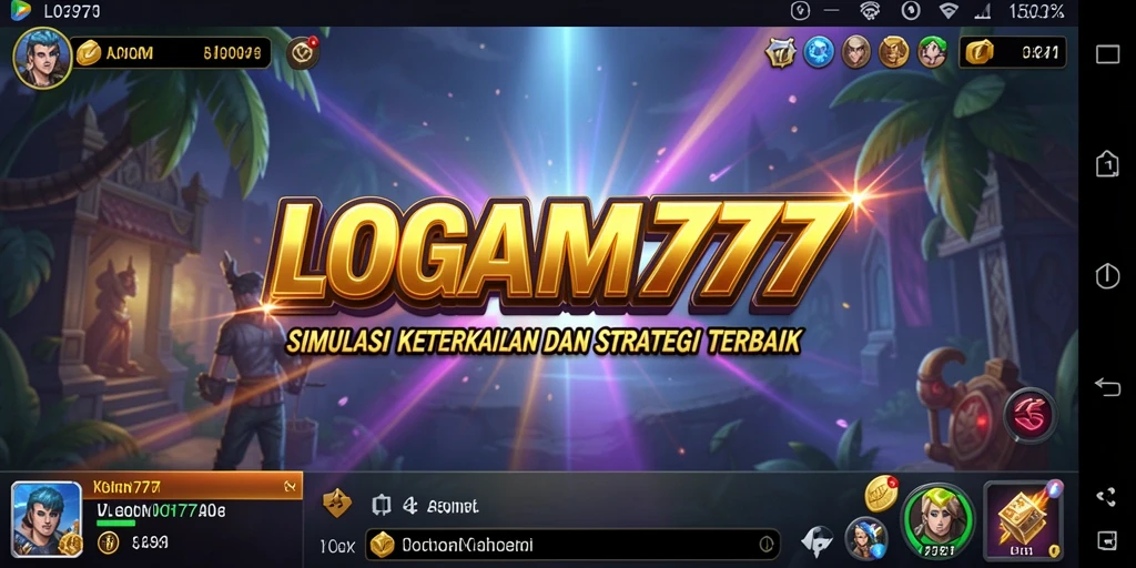 Tampilan menarik dari gameplay LOGAM777 yang menyenangkan.