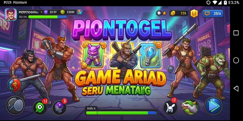 Screenshot gameplay PIONTOGEL yang penuh aksi seru dan tantangan.