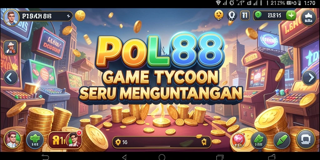 Gameplay POL88 menampilkan keseruan dalam mengelola bisnis Tycoon.